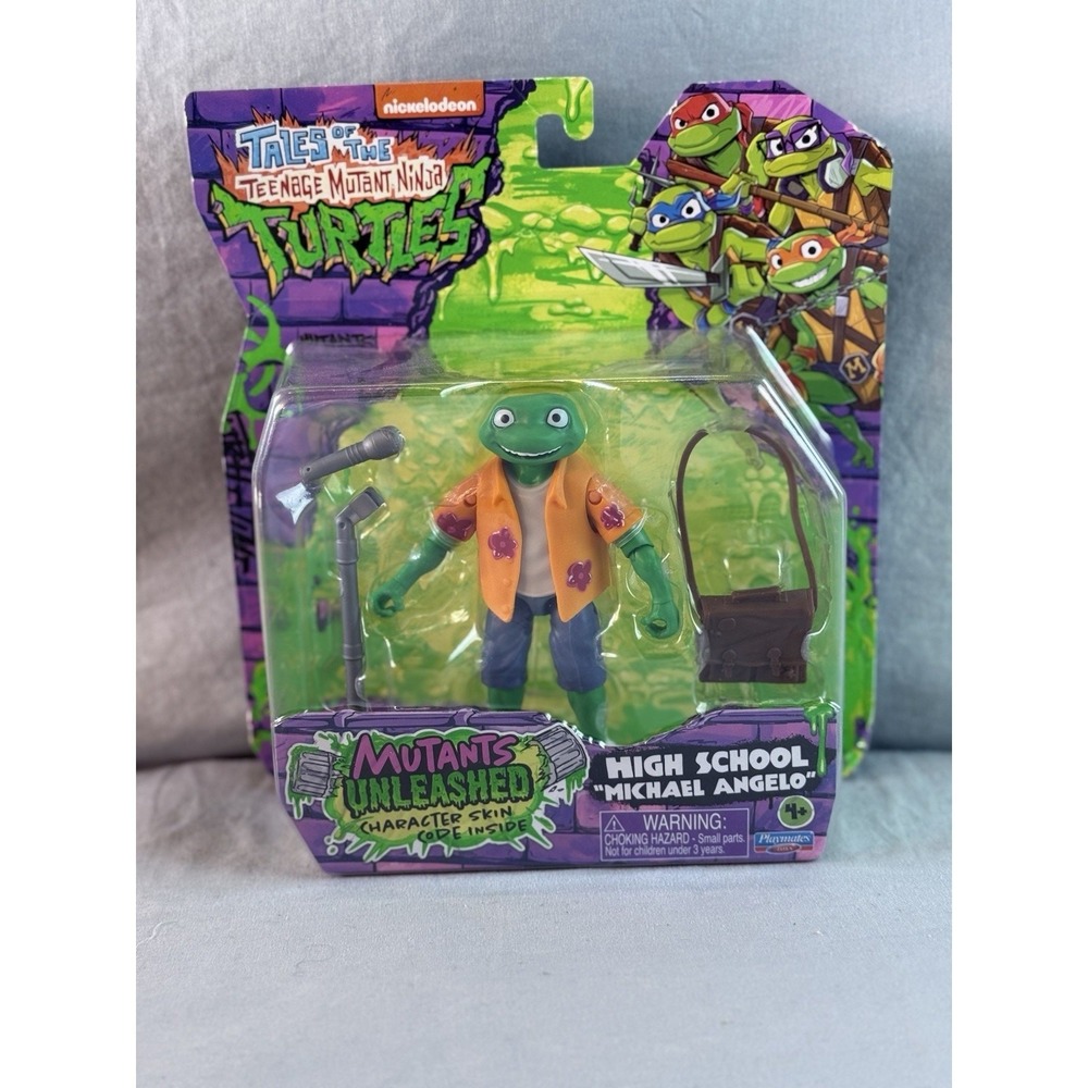 Teenage Mutant Ninja Turtles Mutants Unleashed Figures Lot of 3 Playmates - Picture 3 of 6